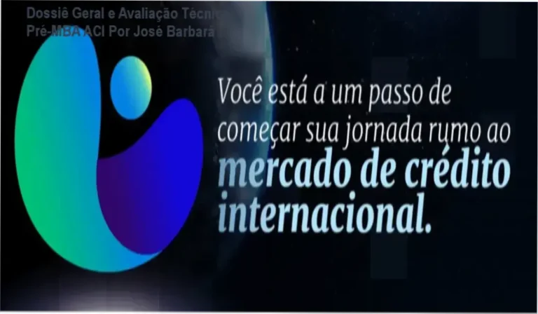 Gráfico de desempenho técnico do ecossistema Pré-MBA ACI Por José Barbará