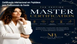 Certificação Internacional em Peptídeos para Profissionais da Saúde