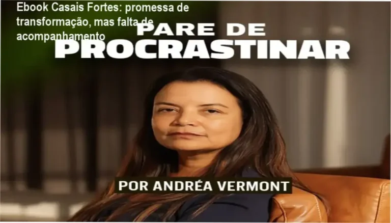 Ebook Casais Fortes Dra. Andréa Vermont | cronograma de 2 a 5 horas