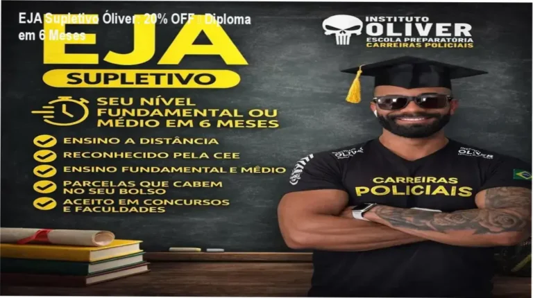EJA Supletivo Óliver – credibilidade e confiança na regularização escolar