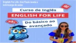 English For Life de Ana Paula | cronograma, dedicação e carga horária