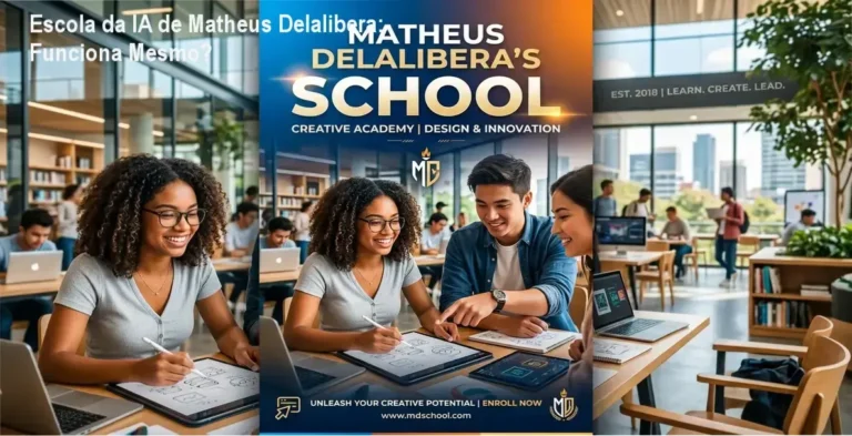 Escola da IA de Matheus Delalibera – resultados reais e experiência prática
