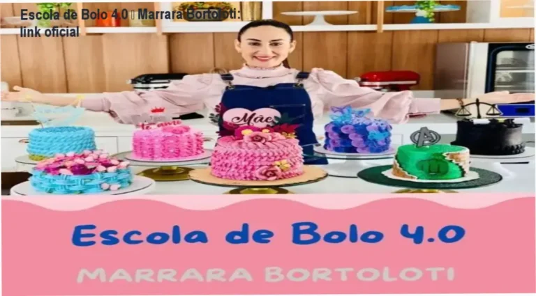 Escola de Bolo 4.0 de Marrara Bortoloti – link correto e acesso oficial