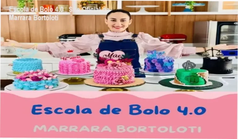 Escola de Bolo 4.0 de Marrara Bortoloti – página oficial de compra segura