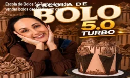 Escola de Bolos 5.0 Turbo: Aprenda a vender bolos decorados em casa