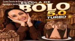 Curso Escola de Bolos 5.0 Turbo: Aprenda e Venda Bolos Decorados