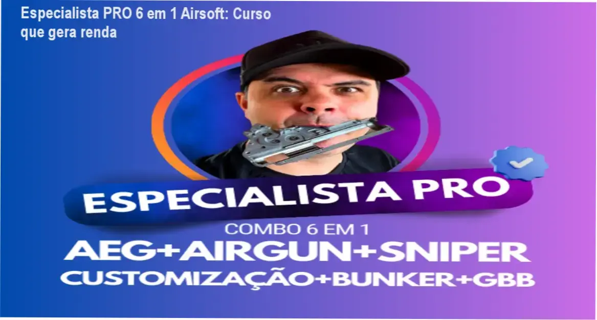 Especialista PRO 6 em 1 Airsoft de Jack para entusiastas que querem manutenção e renda