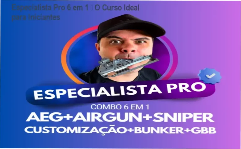 Especialista Pro 6 em 1 - R$ 1.194, investimento para dominar manutenção Airsoft