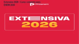 Extensiva 2026 – Curso completo para ENEM 2026