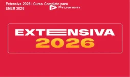 Extensiva 2026 – Curso Completo para ENEM 2026