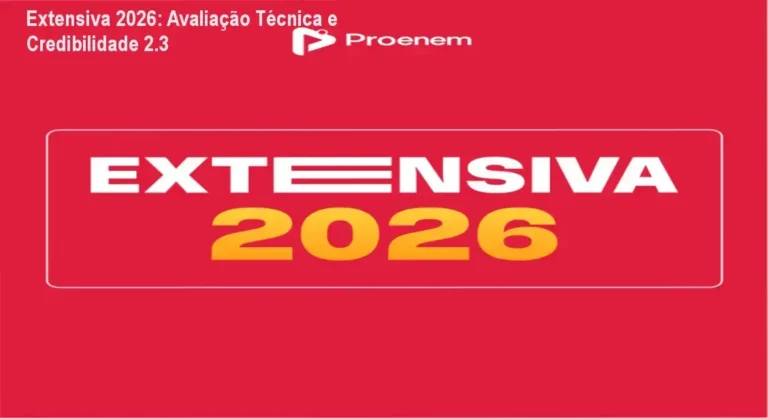Extensiva 2026 Grupo Pro custo-benefício e valor entregue