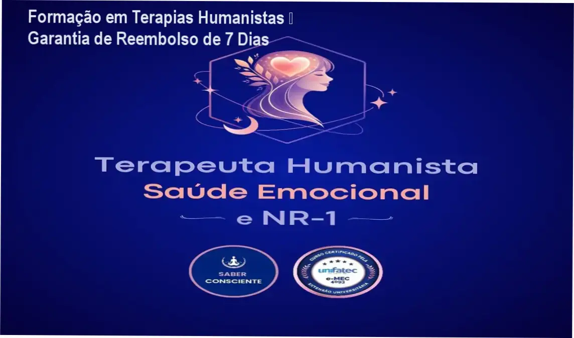 Formação em Terapias Humanistas reembolso e garantia