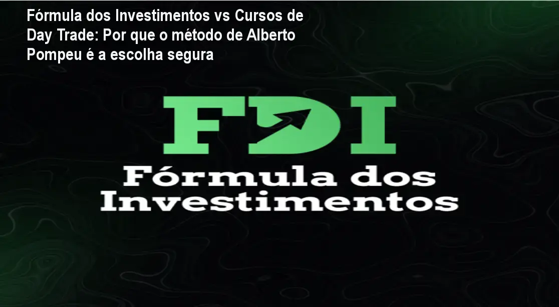 Tela do curso Fórmula dos Investimentos de Alberto Pompeu mostrando módulo de redução de erros financeiros