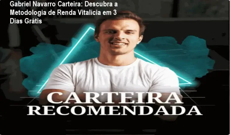 Gabriel Navarro apresenta a metodologia Liberdade Vitalícia em evento online gratuito