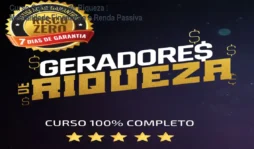 Curso Geradores de Riqueza – Mentalidade Financeira e Renda Passiva