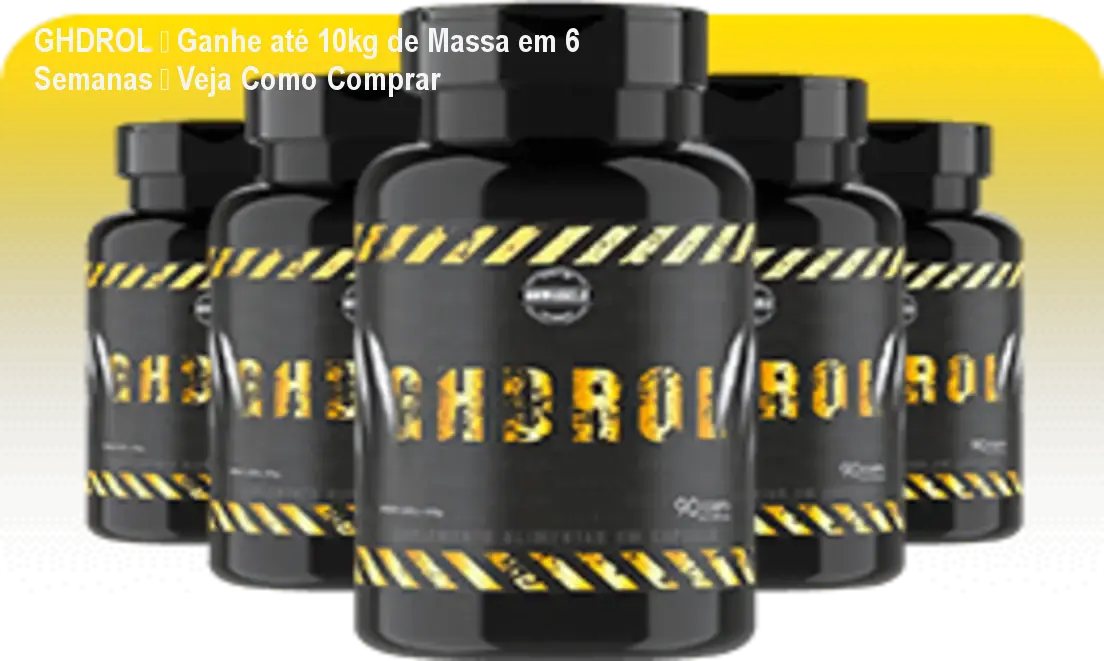 Cápsulas de GHDROL sendo tomadas antes do treino para aumentar massa muscular e força