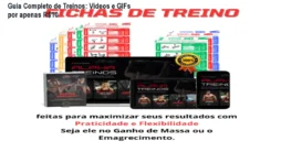 Guia Completo de Treinos: Vídeos e GIFs por apenas R$10