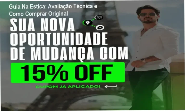 Capa do Guia Na Estica mostrando looks masculinos prontos e links de compra