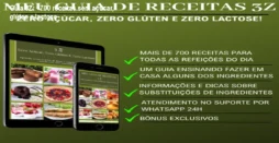 Guia 3Z: +700 receitas sem açúcar, glúten e lactose