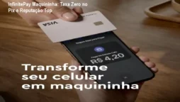 InfinitePay Maquininha: Taxa Zero no Pix e Reputação Top
