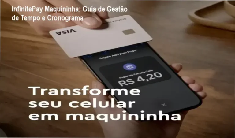 InfinitePay Maquininha cronograma de uso e dedicação necessária