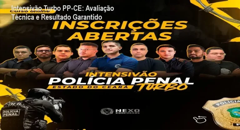 Imagem do review do Intensivão Turbo da Nexo Concursos para a Polícia Penal do Ceará