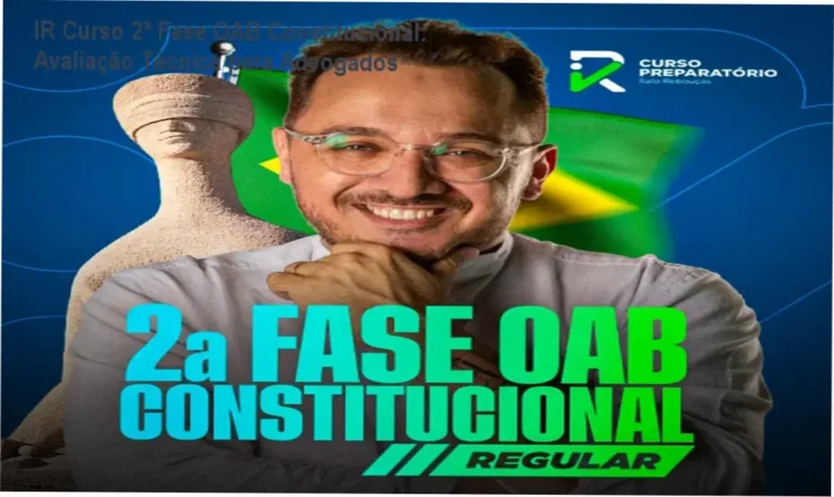 IR Curso - 2ª Fase OAB Direito Constitucional por Ítalo Rebouças, investimento R$797