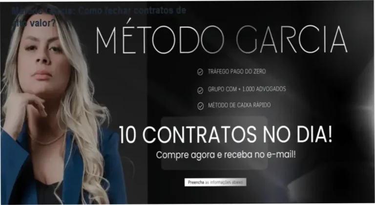 Jéssica Garcia explicando a estratégia de captação jurídica via WhatsApp no Método Garcia