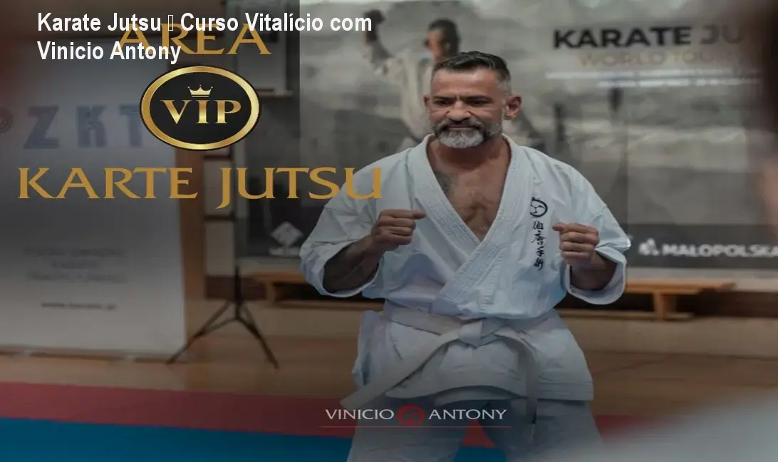 Karate Jutsu – Curso Vitalício com Vinicio Antony