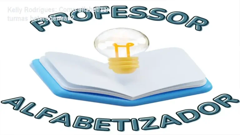 Kelly Rodrigues apresentando o curso Professor Alfabetizador na Prática com jogos e atividades para alfabetização