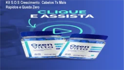 Kit S.O.S Crescimento: Cabelos 7x Mais Rápidos e Queda Zero