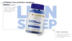 LIONsleep: Sono profundo e energia ao acordar
