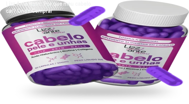 Frasco de Lizz Ante Nutri com destaque para o ingrediente Smart Silicius, símbolo de rejuvenescimento capilar