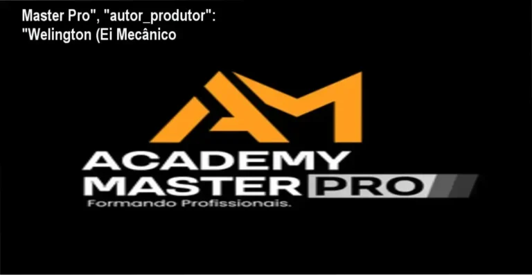 Master Pro”, “autor_produtor”: “Welington (Ei Mecânico