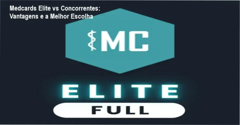 Comparativo visual das funcionalidades e benefícios do Medcards Combo Elite frente a concorrentes