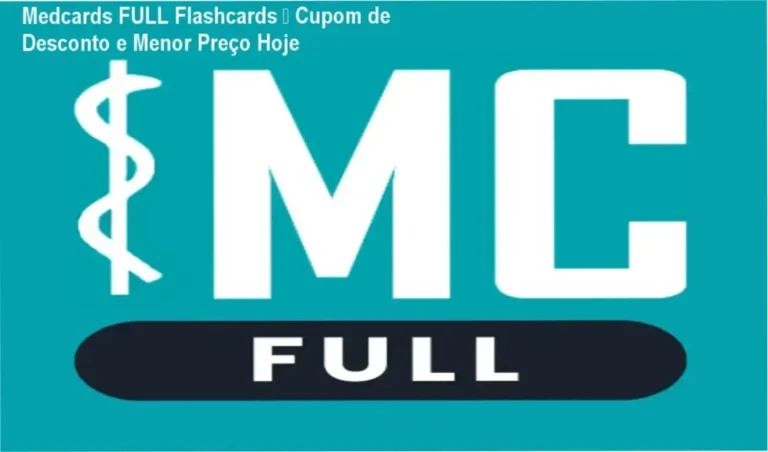 Medcards FULL Flashcards promoção cupom de desconto preço reduzido