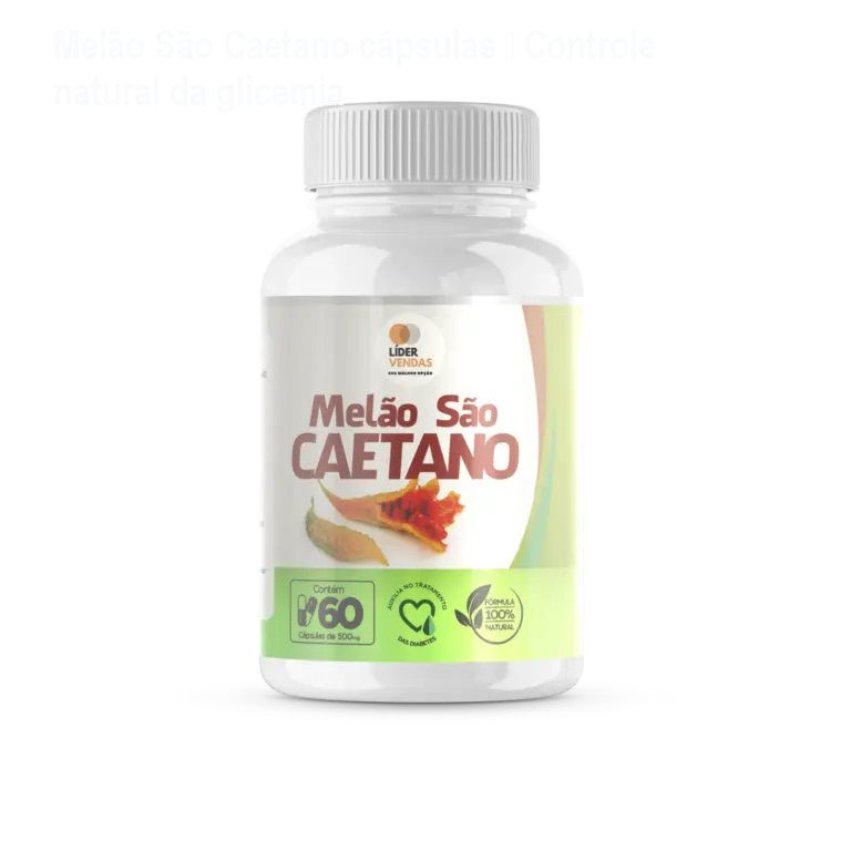 Melão São Caetano cápsulas – Controle natural da glicemia