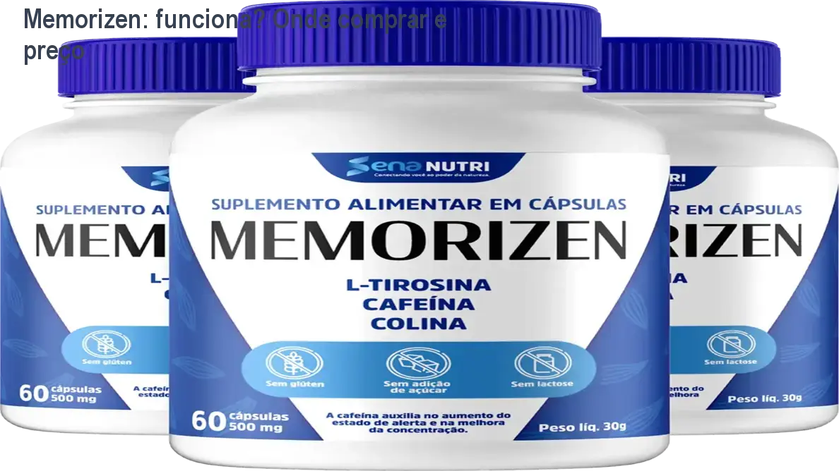 Memorizen: funciona? Onde comprar e preço