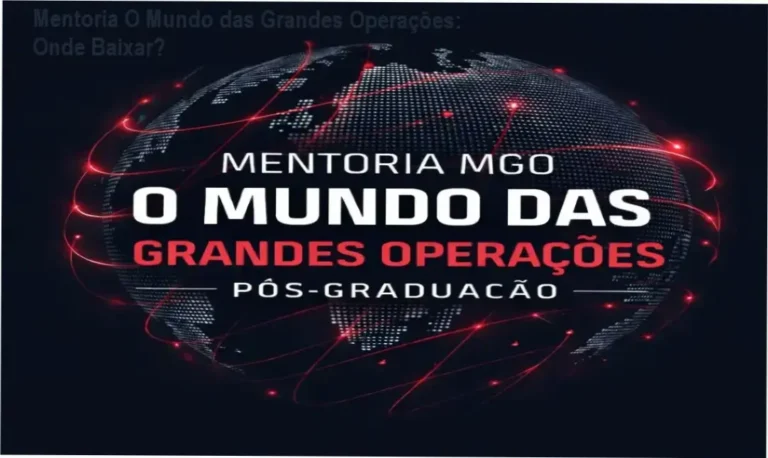 Página de download oficial da Mentoria O Mundo das Grandes Operações