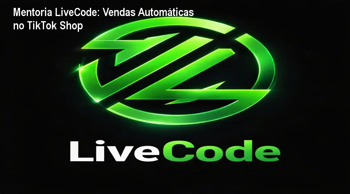 Mentoria LiveCode: Vendas Automáticas no TikTok Shop