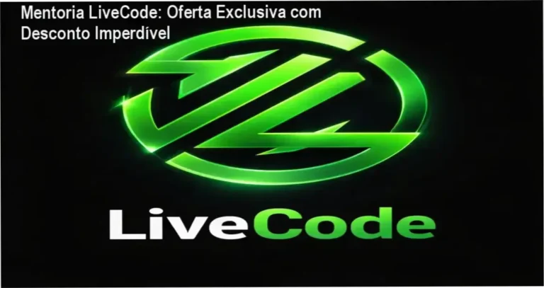 Mentoria LiveCode – autoridade de live commerce e confiança comprovada