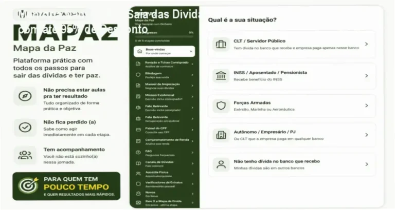 Imagem da capa da Mentoria Nadia Pace mostrando a promessa de eliminar dívidas e limpar o nome