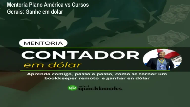 Mentoria Plano América mostrando como contadores ganham em dólar trabalhando remoto nos EUA