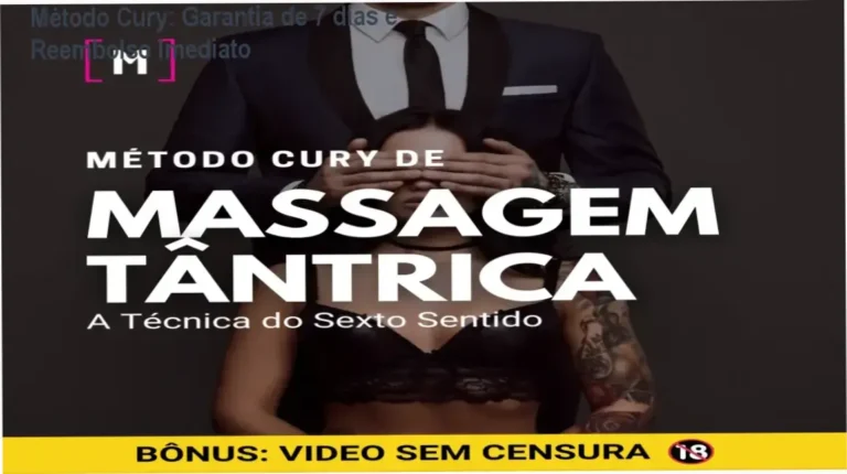 [+18] Método Cury de Massagem Tântrica – compra segura e acesso oficial
