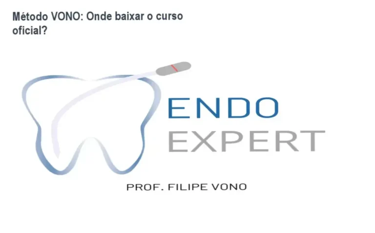 Tela do site oficial exibindo o botão de acesso ao curso Método VONO