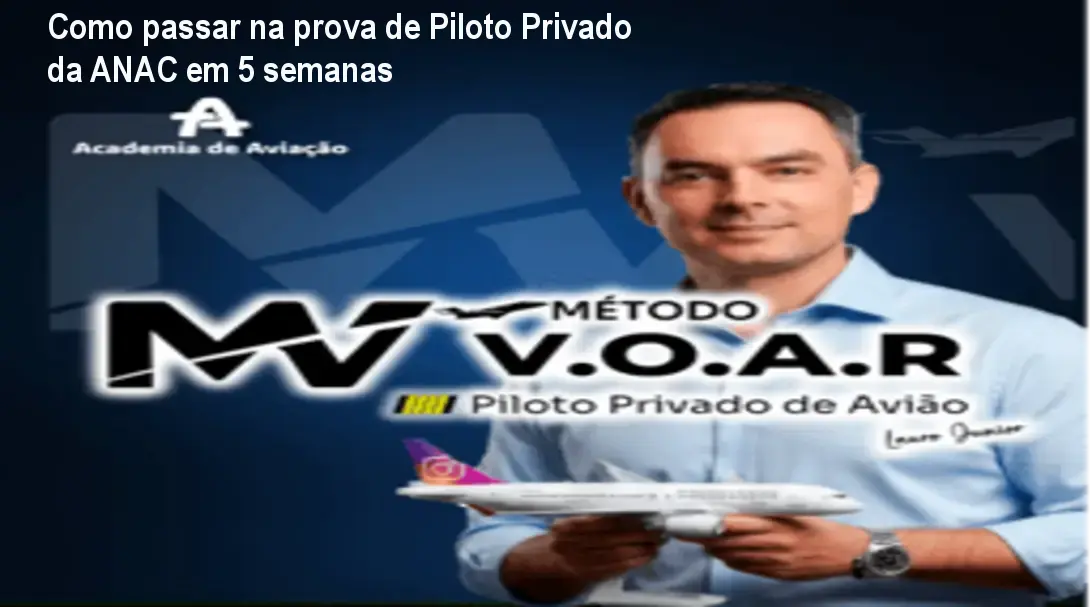 Como passar na prova de Piloto Privado da ANAC em 5 semanas