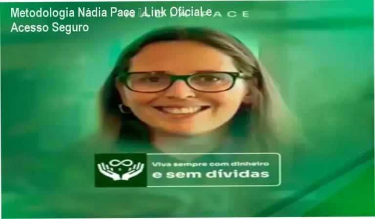 Metodologia Nádia Pace link correto e acesso oficial