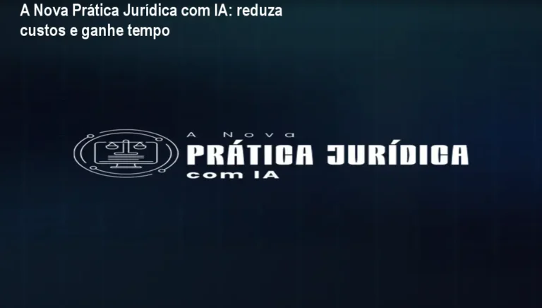Advogado usando IA para automatizar petições e análise de processos
