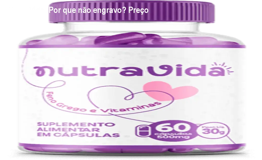 Nutra Vida: Por que não engravo? Preço