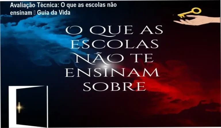 Capa do curso O que as escolas não ensinam sobre, autor Amanda Gabriela Bernardes